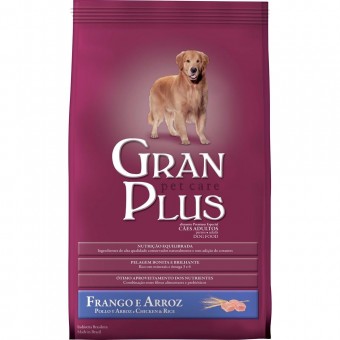 Granplus Adultos Frango e Arroz - 15kg Granplus Adultos Frango e Arroz - 15kg